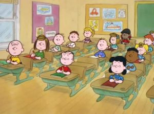 peanuts classroom